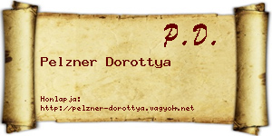 Pelzner Dorottya névjegykártya