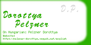 dorottya pelzner business card